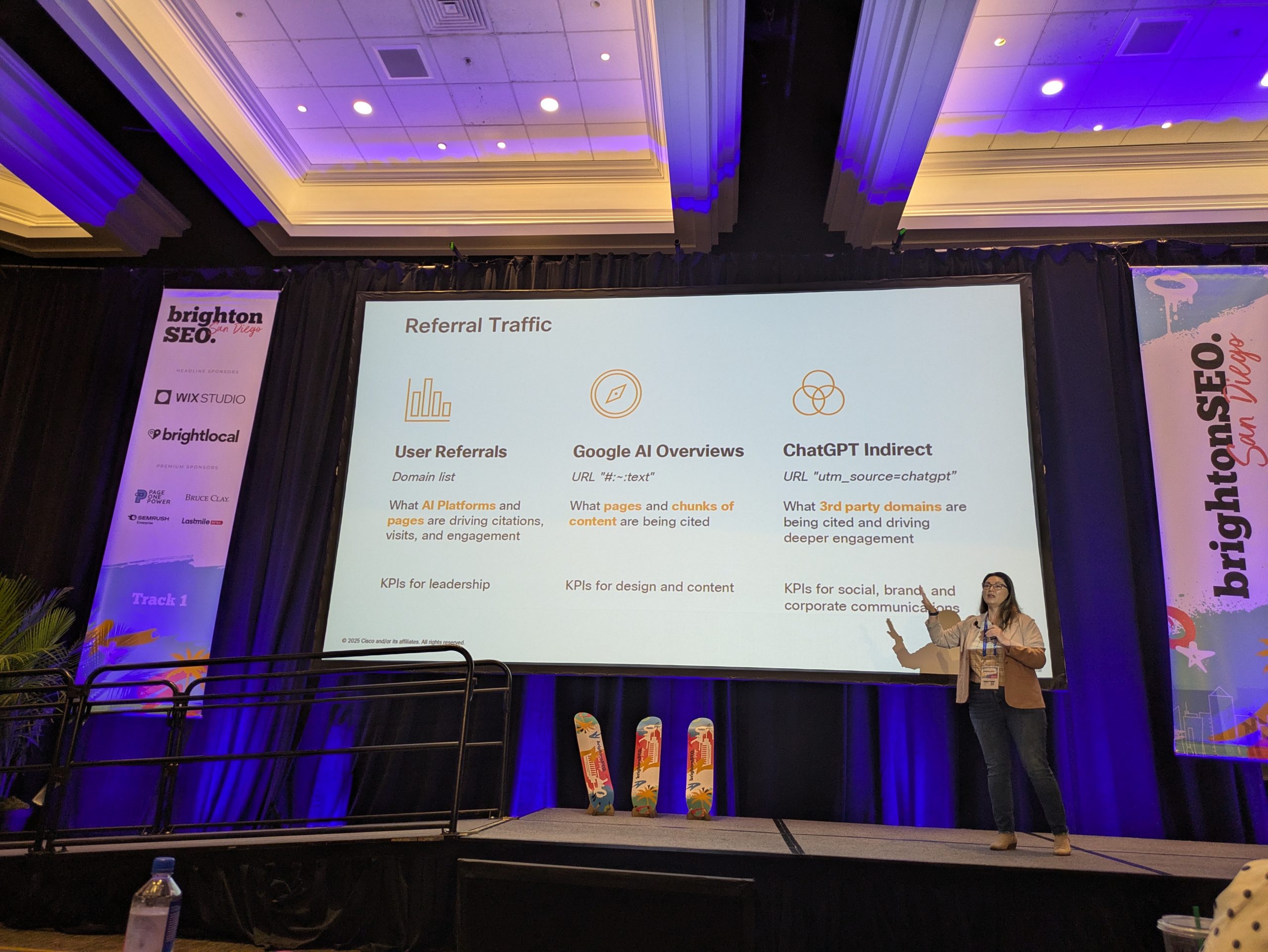 Referral Traffic - KPIs breakdown