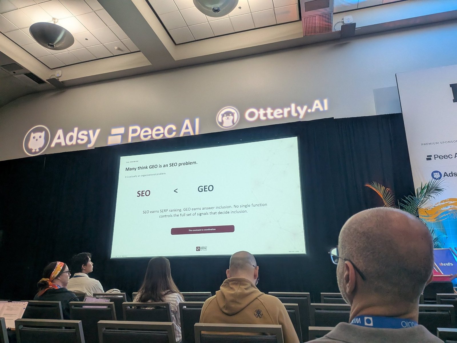 The premise: many think GEO is an SEO problem